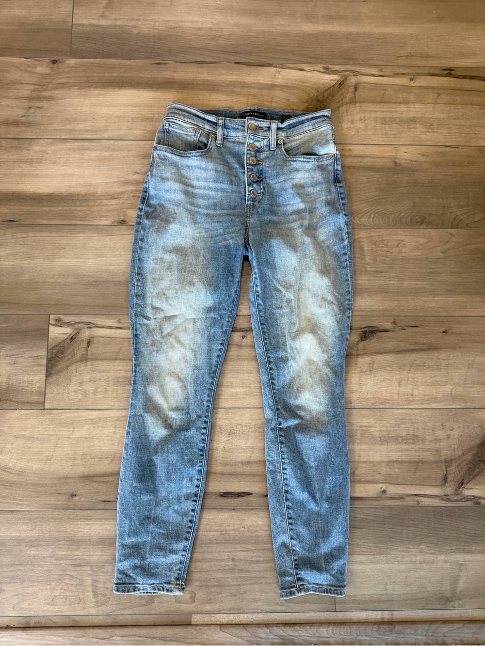 Lucky Brand High-Rise Light Wash Skinny Jeans size 4 NWOT